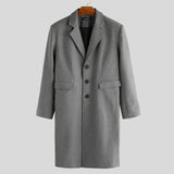 Men's woolen coat