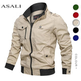 2020 Militaire Jas Mannen Lente Herfst Katoen Windjack Pilot Jas Leger Mannen Bomber Jassen Cargo Vlucht Jas Mannelijke Kleren