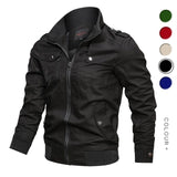2020 Militaire Jas Mannen Lente Herfst Katoen Windjack Pilot Jas Leger Mannen Bomber Jassen Cargo Vlucht Jas Mannelijke Kleren