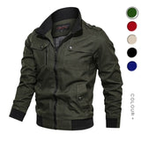 2020 Militaire Jas Mannen Lente Herfst Katoen Windjack Pilot Jas Leger Mannen Bomber Jassen Cargo Vlucht Jas Mannelijke Kleren